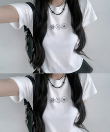 (W) Nativity Mm Crop Tee (WHITE)