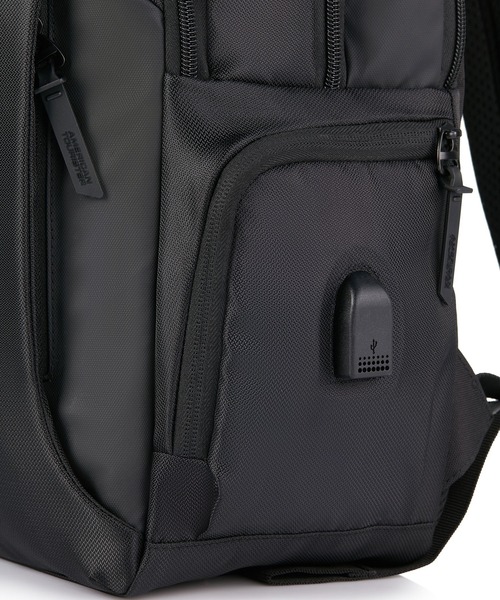 AMERICAN TOURISTER(アメリカンツーリスター)の「アメリカンツーリスター SEGNO 2.0 バックパック 2 ASR ブラック(バックパック/リュック・メンズ・ブラック・ONESIZE)」の13枚目の写真