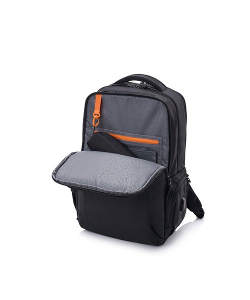 AMERICAN TOURISTER(アメリカンツーリスター)の「アメリカンツーリスター SEGNO 2.0 バックパック 2 ASR ブラック(バックパック/リュック・メンズ・ブラック・ONESIZE)」の8枚目の写真