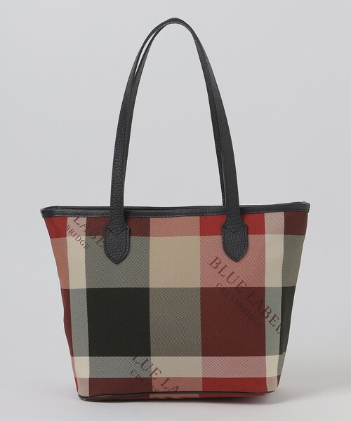 BLUE LABEL CRESTBRIDGE(ブルーレーベルクレストブリッジ)の「クレストブリッジチェックロゴプリントトート(トートバッグ・レディース・レッド/ベージュ系その他・FREE)」の7枚目の写真