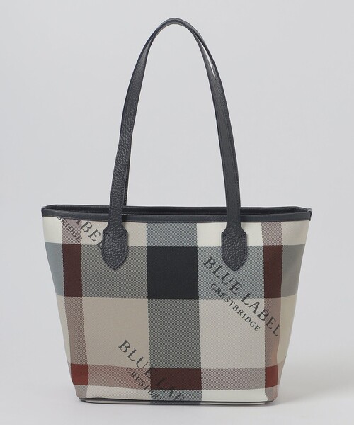 BLUE LABEL CRESTBRIDGE(ブルーレーベルクレストブリッジ)の「クレストブリッジチェックロゴプリントトート(トートバッグ・レディース・レッド/ベージュ系その他・FREE)」の10枚目の写真