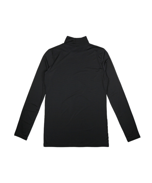 MONBIRDIE GOLF(モンバーディーゴルフ)の「UVプロテクトTシャツ UV遮断 ハイネック 超軽量 機能性インナーTシャツ_BLACK(Tシャツ/カットソー・レディース・ブラック・S)」の2枚目の写真