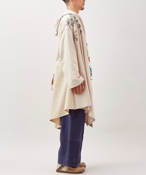 チャイハネ（チャイハネ）の「【チャイハネ】ブラーケ変形MEN'Sカーディガン（カーディガン/ボレロ・メンズ・ブルー/ベージュ/グリーン・FREE）」の7枚目の写真