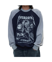 Overdrive reglan sweatshirt (2color)