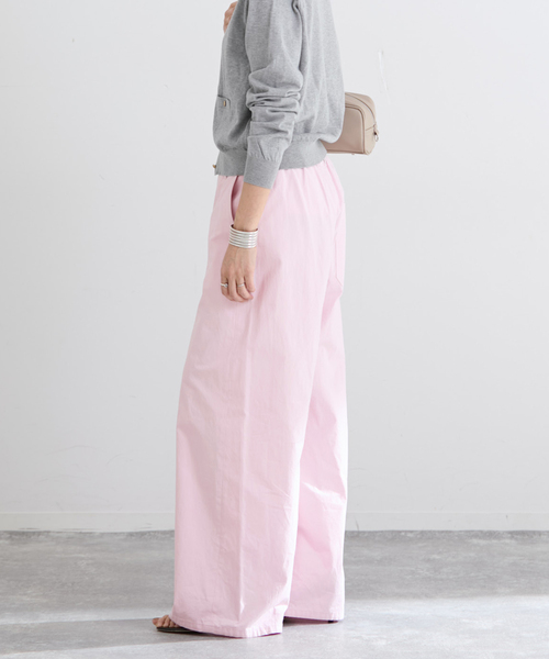 IENA（イエナ）の「コットンキャンバスバックイージーパンツ（その他パンツ・レディース・ピンク/ベージュ・34/36/38/40）」の16枚目の写真