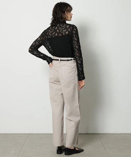 CADUNE(カデュネ)の「ワイドストレートデニム(その他パンツ・レディース・ライトブルー/ホワイト/ベージュ・38/36/34)」の19枚目の写真