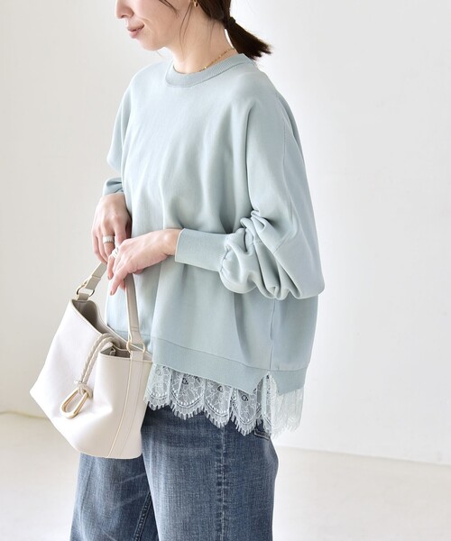 グレース♡ドルマンレース レースドルマンニットトップ / GRACE CONTINENTAL | GRACE CONTINENTAL