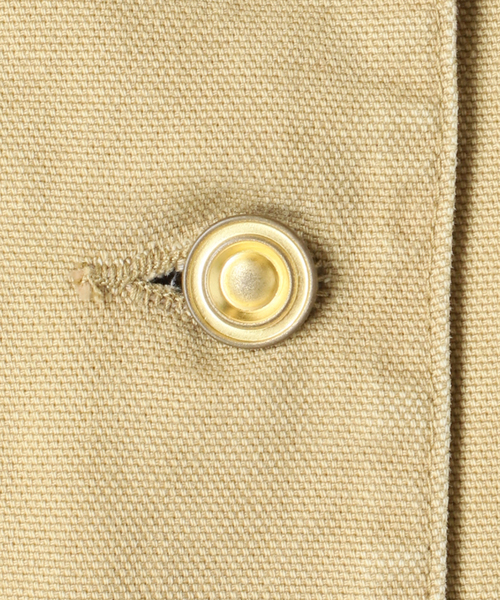 journal standard L'essage（ジャーナルスタンダードレサージュ）の「Duck フィールドジャケット（ミリタリージャケット・レディース・ベージュ・FREE）」の17枚目の写真