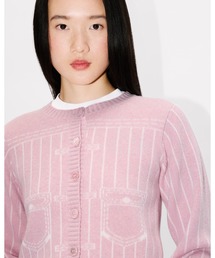 KENZO（ケンゾー）の「'KENZO トロンプルイユ' カーディガン イン ウール コットン（カーディガン/ボレロ）」