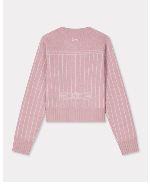 KENZO(ケンゾー)の「'KENZO トロンプルイユ' カーディガン イン ウール コットン(カーディガン/ボレロ・レディース・ピンク系その他・SMALL)」の7枚目の写真