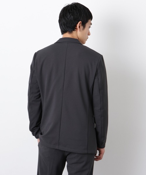 NANO universe（ナノユニバース）の「【Begin 5月号掲載 XLサイズ追加】 ｢Damerino Pack｣for Jet Setter ブークレージャージセットアップ（セットアップ・メンズ・ネイビー/チャコール/ブラウン/グレー系その他4・S/M/L/XL）」の10枚目の写真