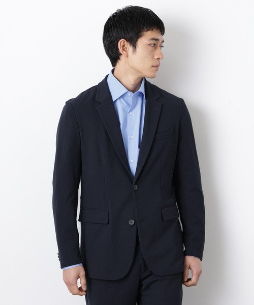 NANO universe（ナノユニバース）の「【Begin 5月号掲載 XLサイズ追加】 ｢Damerino Pack｣for Jet Setter ブークレージャージセットアップ（セットアップ・メンズ・ネイビー/チャコール/ブラウン/グレー系その他4・S/M/L/XL）」の18枚目の写真