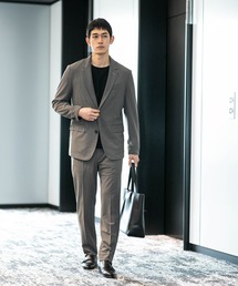 NANO universe（ナノユニバース）の「【Begin 5月号掲載 XLサイズ追加】 「Damerino Pack」for Jet Setter ブークレージャージセットアップ（セットアップ）」