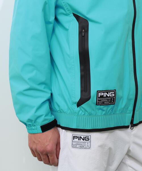 PING APPAREL】2WAY撥水フルジップフーディーブルゾン（ブルゾン