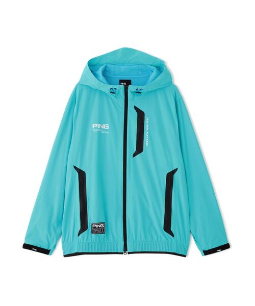 PING(ピン)の「【PING APPAREL】2WAY撥水フルジップフーディーブルゾン(ブルゾン・メンズ・ブラック/ブルー系その他/ホワイト・L/LL/M/S/LL1)」の19枚目の写真