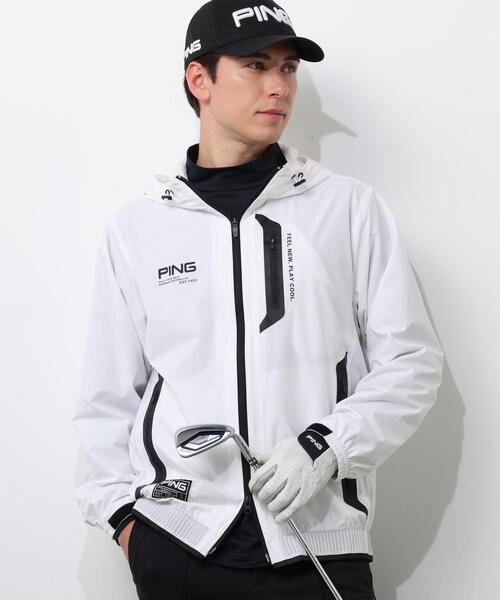 PING APPAREL】2WAY撥水フルジップフーディーブルゾン 【公式通販】