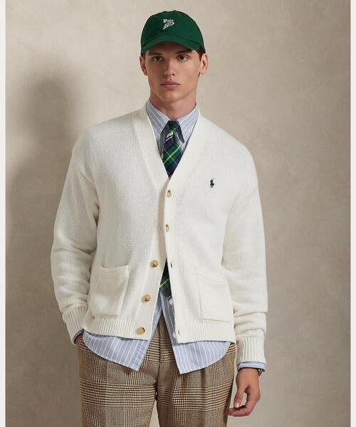 リラックス フィット コットン カーディガン（カーディガン/ボレロ