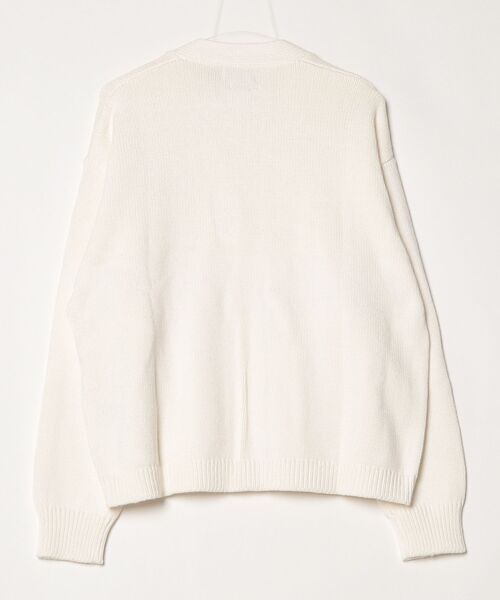 POLO RALPH LAUREN（ポロ ラルフ ローレン）の「リラックス フィット コットン カーディガン（カーディガン/ボレロ・メンズ・ホワイト・S/M/L）」の2枚目の写真