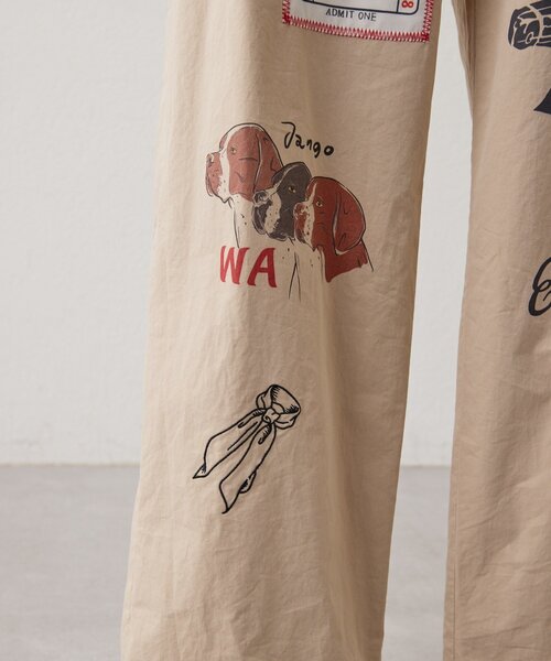 ear PAPILLONNER(イアパピヨネ)の「Kendai×SUM1 STYLE別注パンツ26【SUM1 STYLE】(その他パンツ・レディース・ブルー/ベージュ・FREE)」の17枚目の写真