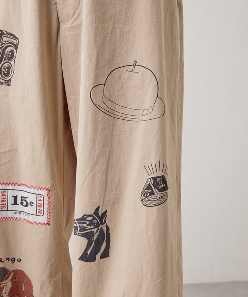 ear PAPILLONNER(イアパピヨネ)の「Kendai×SUM1 STYLE別注パンツ26【SUM1 STYLE】(その他パンツ・レディース・ブルー/ベージュ・FREE)」の16枚目の写真