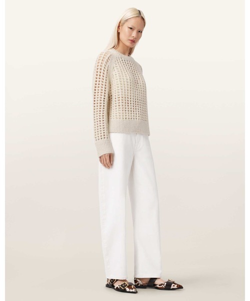 ALLSAINTS(オールセインツ)の「SUNIVA WOOL JUMPER | SUNIVA ウール ニット・セーター(ニット/セーター・レディース・ホワイト・S/XS)」の8枚目の写真