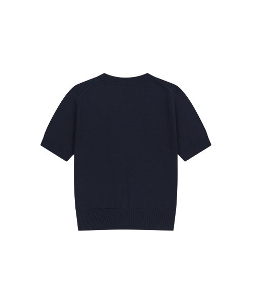 MARITHE + FRANCOIS GIRBAUD(マリテフランソワジルボー)の「W DOODLE BEAR HALF KNIT PULLOVER(ニット/セーター・レディース・ライトピンク/アイボリー/ネイビー・MEDIUM/SMALL)」の20枚目の写真
