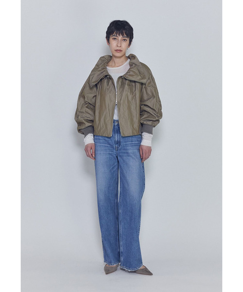 1er Arrondissement(プルミエアロンディスモン)の「Gruppocinqueメモリーツイルブルゾン(その他アウター・レディース・カーキ・38/36)」の6枚目の写真