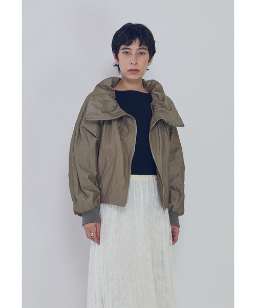 1er Arrondissement(プルミエアロンディスモン)の「Gruppocinqueメモリーツイルブルゾン(その他アウター・レディース・カーキ・38/36)」の8枚目の写真
