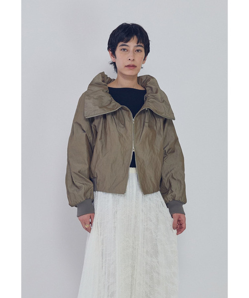 1er Arrondissement(プルミエアロンディスモン)の「Gruppocinqueメモリーツイルブルゾン(その他アウター・レディース・カーキ・38/36)」の9枚目の写真