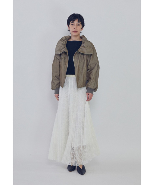 1er Arrondissement(プルミエアロンディスモン)の「Gruppocinqueメモリーツイルブルゾン(その他アウター・レディース・カーキ・38/36)」の10枚目の写真
