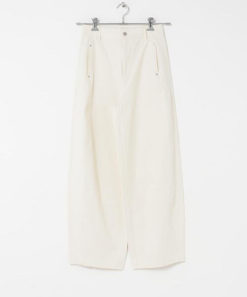 SENSE OF PLACE by URBAN RESEARCH（センスオブプレイスバイアーバンリサーチ）の「バレルレッグチノパンツ（その他パンツ・レディース・アイボリー/チャコールグレー/ベージュ・MEDIUM/LARGE/SMALL）」の14枚目の写真