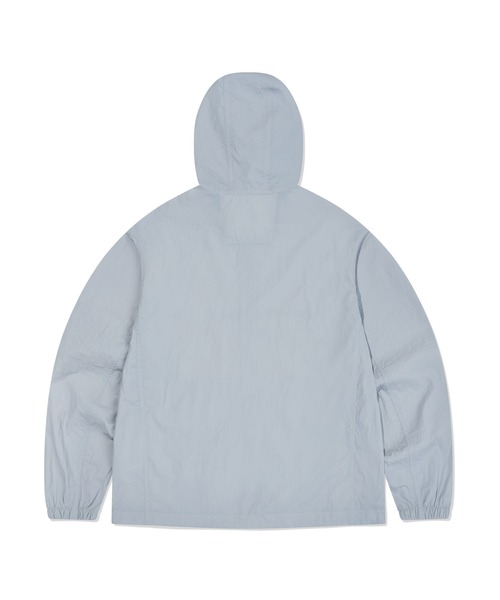 Wacky WiLLy(ワッキーウィリー)の「WOMEN'S LILY PACKABLE WINDBREAKER(ナイロンジャケット・レディース・ライトグレー/ホワイト・MEDIUM/SMALL)」の16枚目の写真