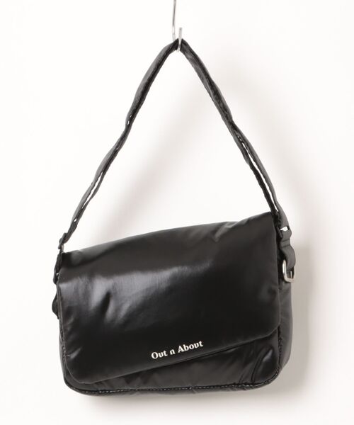 Out n About（アウトナバウト）の「パフショルダー【Fluffy/フラッフィー】（ショルダーバッグ・レディース・グリーン/ピンク/ベージュ/パープル/オレンジ/ブラック・FREE）」の12枚目の写真