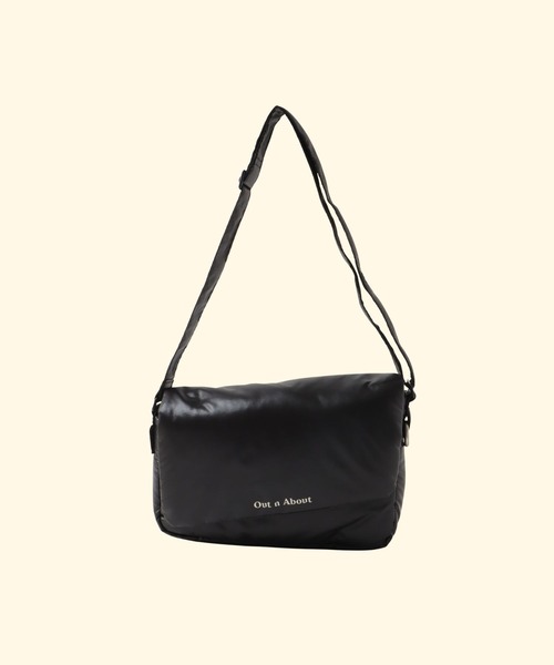 Out n About（アウトナバウト）の「パフショルダー【Fluffy/フラッフィー】（ショルダーバッグ・レディース・グリーン/ピンク/ベージュ/パープル/オレンジ/ブラック・FREE）」の18枚目の写真