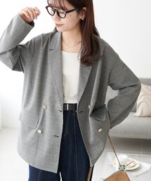グレンチェックコート」に該当するジャケット/アウターファッション