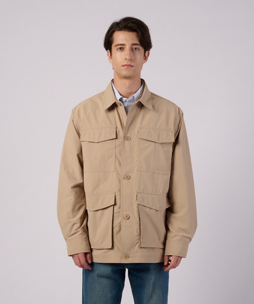 Eddie Bauer（エディーバウアー）の「アドベンチャー ジャケット（カバーオール・メンズ・チャコール/ライトベージュ・XXL/S/XL/L/M）」の7枚目の写真