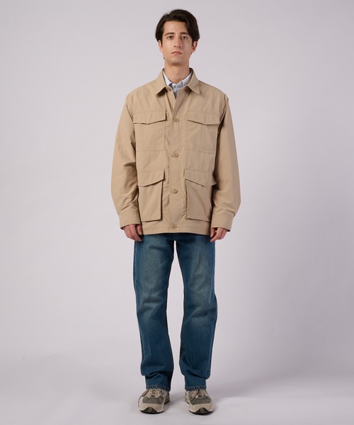 Eddie Bauer（エディーバウアー）の「アドベンチャー ジャケット（カバーオール・メンズ・チャコール/ライトベージュ・XXL/S/XL/L/M）」の5枚目の写真