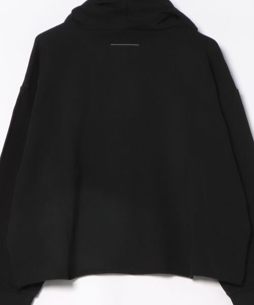 MM6 Maison Margiela(エムエムシックス メゾン マルジェラ)の「MM6 SWEATSHIRT(パーカー・レディース・ブラック・MEDIUM/SMALL)」の4枚目の写真