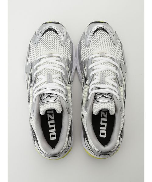 MIZUNO(ミズノ )の「【emmi|Mizuno】WAVE RIDER 10(スニーカー・レディース・ホワイト・25/24.5/24/23.5/23)」の5枚目の写真