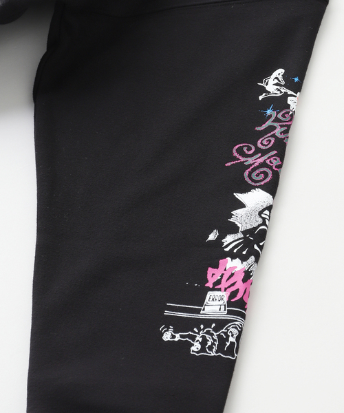 JUNGLES（ジャングルス）の「JUNGLES Winter 25 test Print Hoodie（パーカー・メンズ・チョコ・LARGE/MEDIUM）」の4枚目の写真