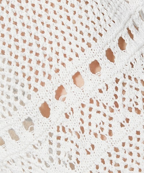 slattgir（スラットジール）の「高身長　綿100％透かし編カーディガン（トールサイズ）（カーディガン/ボレロ・レディース・アイボリー/ブラック/カーキ系・TM/TL/T3L/T4L/T5L/TLL）」の18枚目の写真