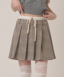 hazyl | check layered skirt / チェックレイヤードスカート(スカート)