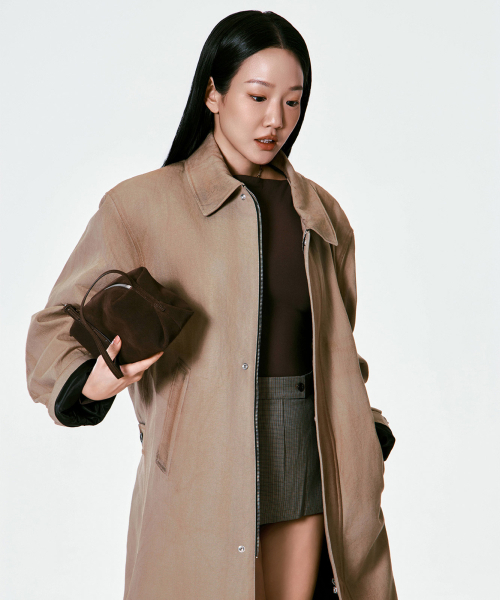 ペンシルバックスエード - ダークブラウン