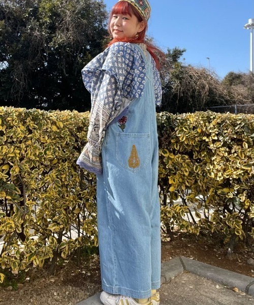 チャイハネ（チャイハネ）の「【チャイハネ】カリシュマトップス（その他トップス・レディース・イエロー/ベージュ/ブルー・FREE）」の18枚目の写真