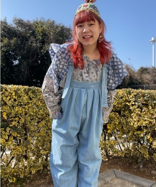 チャイハネ（チャイハネ）の「【チャイハネ】カリシュマトップス（その他トップス・レディース・イエロー/ベージュ/ブルー・FREE）」の20枚目の写真