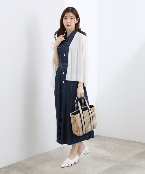 grove(グローブ)の「テープペーパー巾着2WAYトート(トートバッグ・レディース・アイボリー/ライトベージュ/グレー・00)」の18枚目の写真