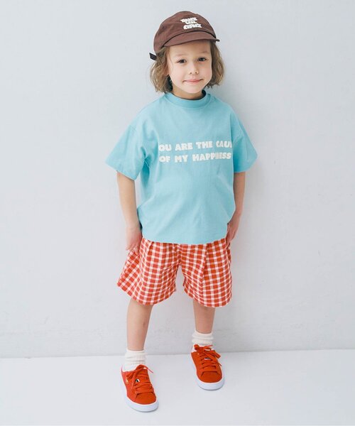 p.premier（ピードットプルミエ）の「先染めチェックハーフパンツ（その他パンツ・キッズ・イエロー/ブラック/グリーン/レッド・80/90/100/110/120/130/140）」の10枚目の写真