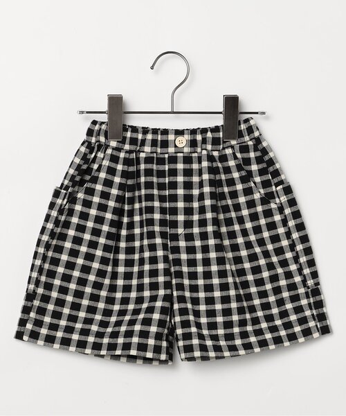 p.premier（ピードットプルミエ）の「先染めチェックハーフパンツ（その他パンツ・キッズ・イエロー/ブラック/グリーン/レッド・80/90/100/110/120/130/140）」の19枚目の写真