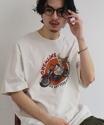 【シネマコレクション】アソートデザイン ユーズド風 クルーネック Tシャツ (ユニバーサル・ワーナー)