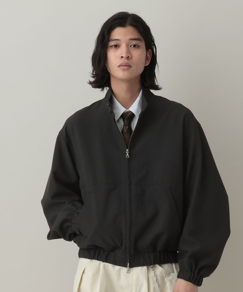 RAGEBLUE（レイジブルー）の「Stand Neck Zip Bourbon/スタンドネックジップブルゾン（ブルゾン・メンズ・ブラック/ブルー系その他/ベージュ・MEDIUM/LARGE）」の16枚目の写真
